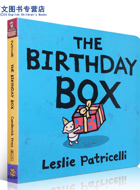 小毛孩英文原版绘本 The Birthday Box 一根毛 脏小孩 名家Leslie Patricelli 启蒙纸板书 幼儿行为习惯礼仪培养