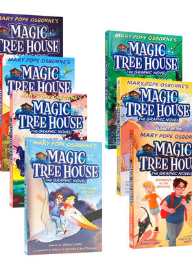 神奇树屋漫画版#7册Magic Tree House Graphic Novel英文原版儿童英语课外阅读冒险故事桥梁章节漫画书Random House魔法树屋小说