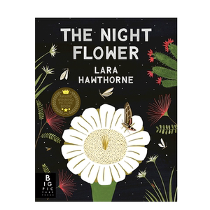 英文原版 The Night Flower: The Blooming of the Saguaro Cactus 夜间盛放的花朵 8-12岁青少年儿童科普知识绘本平装