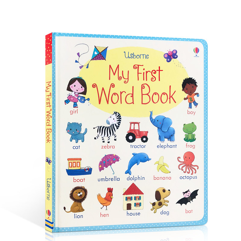 英文原版My First Word book我的单词书 宝宝认字初级启蒙儿童英语单词绘本看图学单词 内容丰富有趣 亲子共读绘本2-3-4-5-6岁