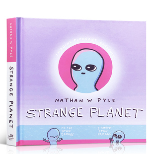 Planet 奇異星球 Strange 美國漫畫家 幽默繪本英文原版 紐約時報暢銷書 年度喜劇之星 ig人氣搞笑治愈漫畫