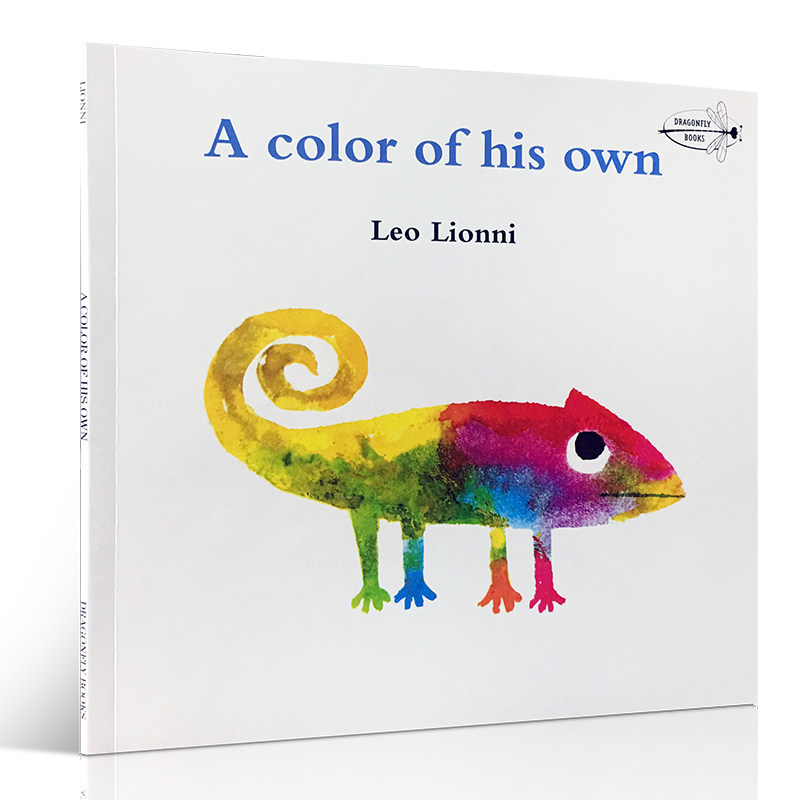 送音频英文原版吴敏兰推荐书单A Color of His Own自己的颜色 凯迪克奖 Leo lionni儿童性格培养经典绘本认清自己做自己的主人