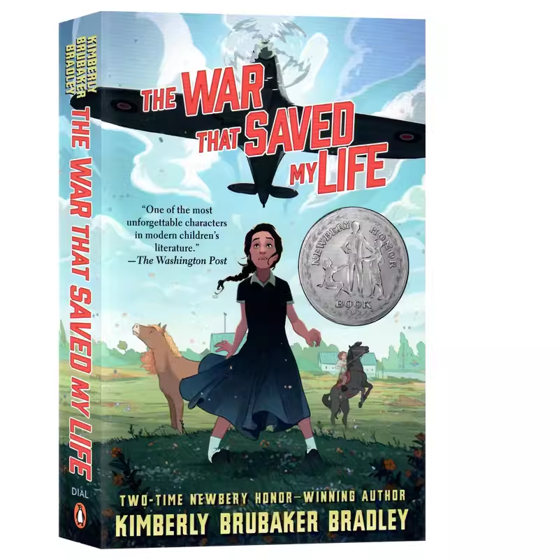 预售英文原版绘本拯救我生命的战争The War That Saved My Life2016年纽伯瑞银奖那场战争拯救了我生命改变一生的战争橱柜里的女孩