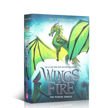 送音频 进口英文原版 The Poison Jungle  (Wings of Fire, Book 13) 精装儿童英语课外读物