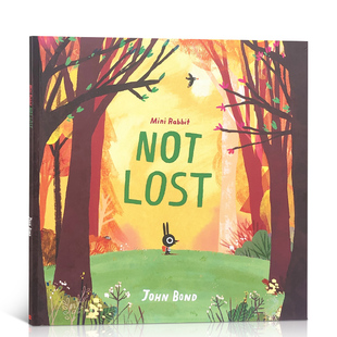 6岁 Bond Not 儿童英语启蒙趣味故事绘本 英语阅读书籍读物 英文原版 Rabbit Lost John 小兔子没有迷路 全彩插图大开本3 Mini