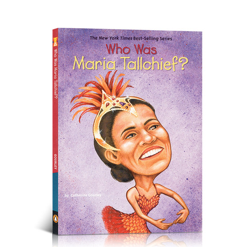 英文原版  Who Is Maria Tallchief?  玛丽亚·塔尔托齐夫是谁? Who Was/Is系列名人传记 章节桥梁书正版进口书学生英语课外阅读
