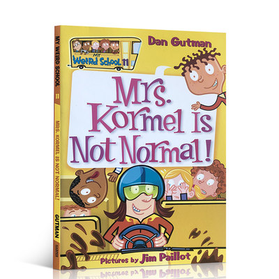 【送音频】英文原版My Weird School#11:Mrs. Kormel Is Not Normal!中小学生课外阅读学习英语桥梁章节漫画美国小学推荐趣味读物