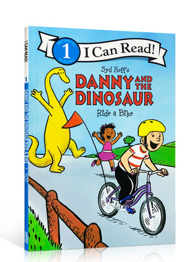 送音频英文原版 Danny and the Dinosaur 丹尼和恐龙 Ride a Bike I Can Read 第一阶段儿童启蒙读物正版书籍Syd Hoff著