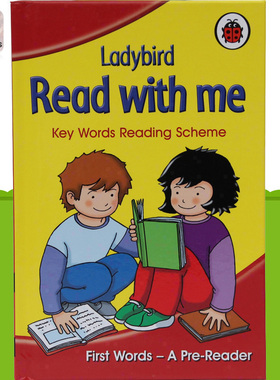 英文原版进口绘本跟我读Read With Me ladybird First Words和我一起读瓢虫的第一句话幼儿儿童英语启蒙图画书绘本读物书籍正版书