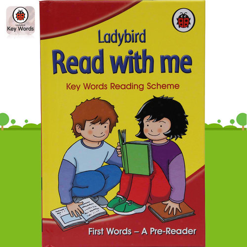 英文原版进口绘本跟我读Read With Me ladybird First Words和我一起读瓢虫的第一句话幼儿儿童英语启蒙图画书绘本读物书籍正版书