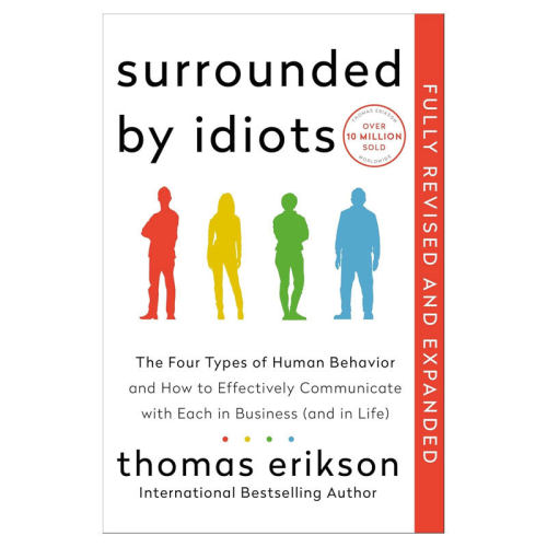 英文原版被白痴包围Surrounded by Idiots 人类行为的四种模式 修订增补版 管理技能 沟通方式 社交技巧平装高阶读物18岁+