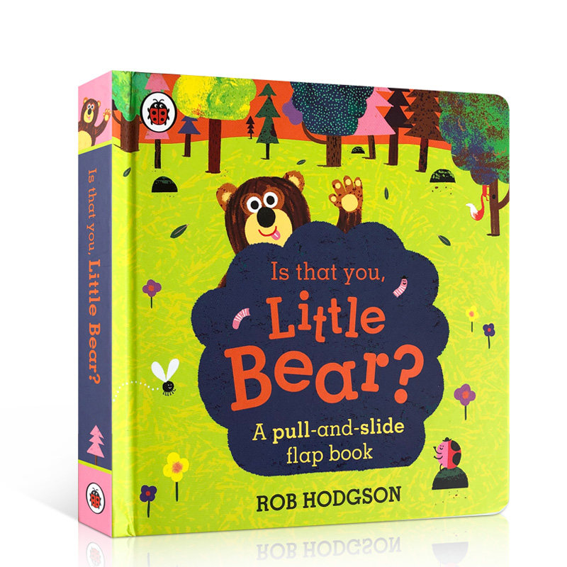 英文原版进口Is that you Little Bear?是你吗，小熊？Ladybird出版低幼儿童英语启蒙认知撕不烂纸板书亲子互动共读早教书籍翻翻书