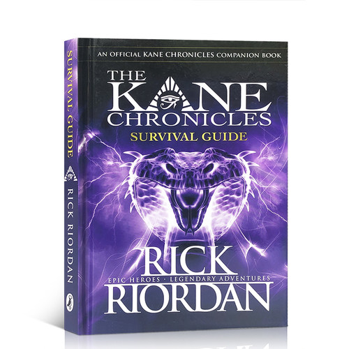 英文原版书籍The Kane Chronicles: The Survivial Guide凯恩编年史生存指南青少年科幻小说进口图书Rick Riordan 精装图文书