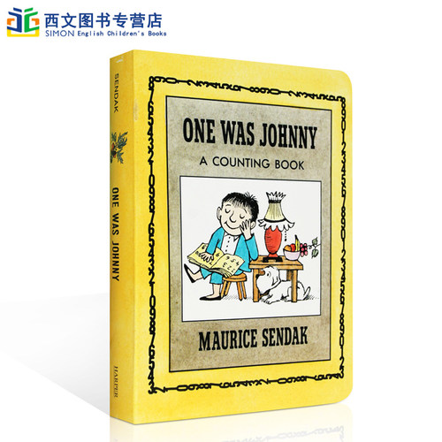 英文原版绘本 One Was Johnny 识数字 廖彩杏推荐书单 4-8岁儿童阅读  坚果壳图书馆 安徒生插画大奖儿童睡前趣味故事图画纸板书