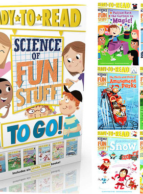 原版绘本 有趣的科学 科普入门6册Ready to Read Science of Fun Stuff to Go! 分级读物 准备阅读系列 level 3儿童科普图画书