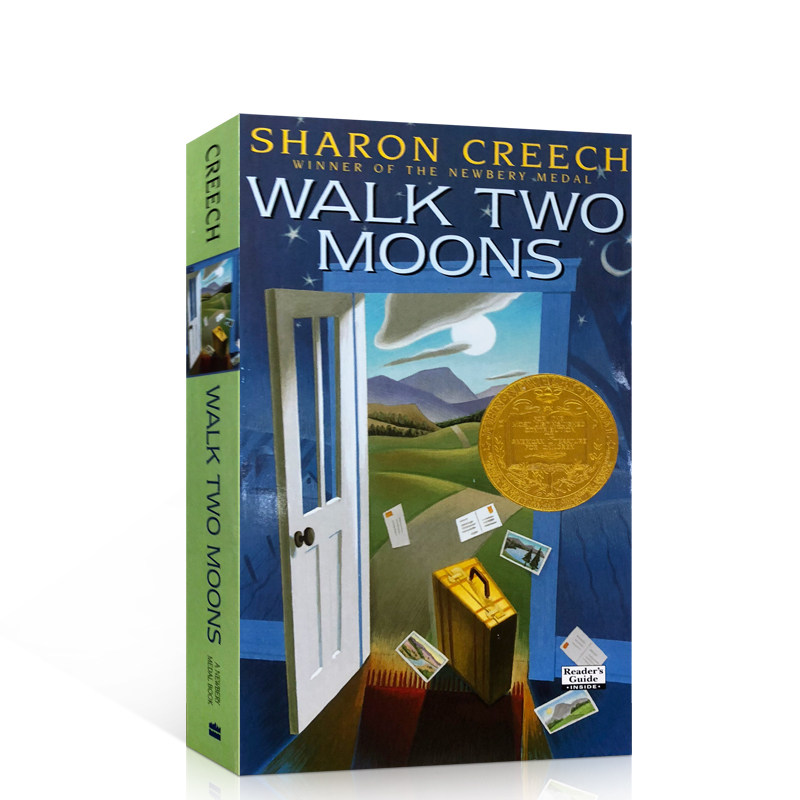 Walk Two Moons 印地安人的麂皮靴 1995年纽伯瑞金奖作品儿童文学小说少儿阅读英文原版进口学生课外读物作者Sharon Creech
