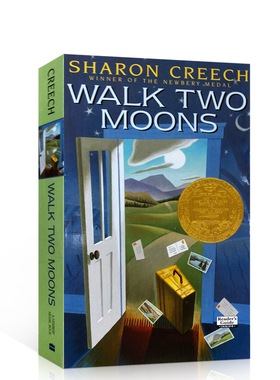 Walk Two Moons 印地安人的麂皮靴 1995年纽伯瑞金奖作品儿童文学小说少儿阅读英文原版进口学生课外读物作者Sharon Creech