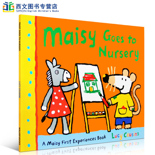 预售【送音频】英文原版绘本 Maisy Goes to Nursery小鼠波波去幼儿园 进口童书