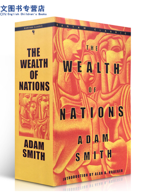 the Wealth of Nations 国富论 英文原版 Adam Smith 亚当斯密经济学之父 西方经济学理论 经济学说 宏观经济学道德情操论作者