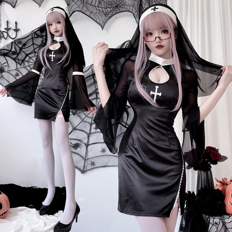 万圣节成人cosplay服装吸血鬼女