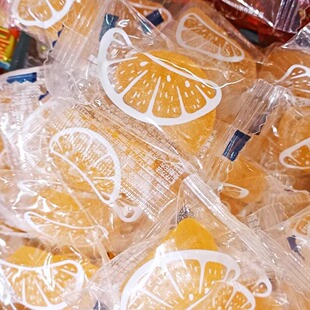 2斤称重东北老式独立包装橘子瓣桔子糖水果硬光腚糖怀旧糖果1000g