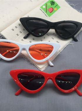 2019年新款抖音毛毛姐同款三角欧美嘻哈太阳眼镜墨镜原宿网红眼镜