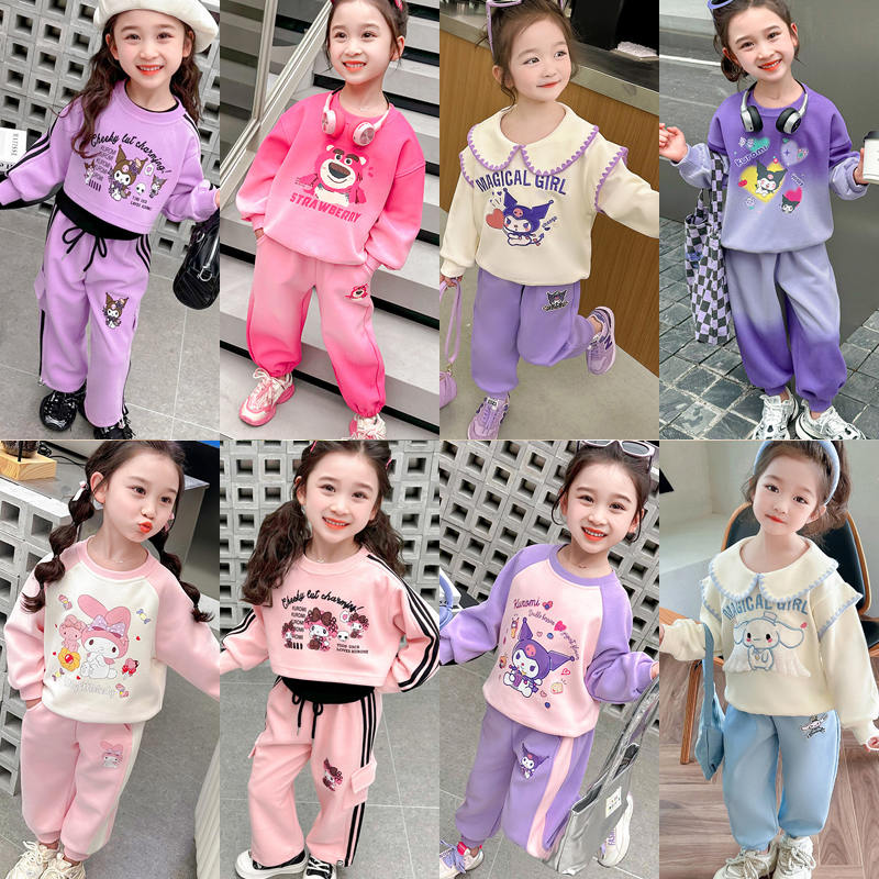 女童库洛米套装2024新款