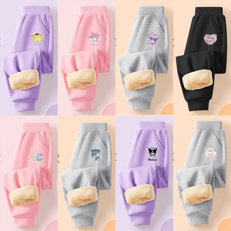2024年男女童加绒裤子儿童中大童新款保暖卫裤冬季加厚羊羔绒长裤,童装/婴儿装/亲子装,裤子,淘宝优惠券,粉丝福利购,淘宝优惠卷