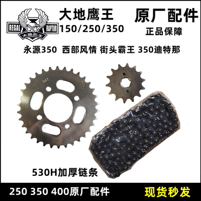 大地鹰王小飞后链轮一套摩托车