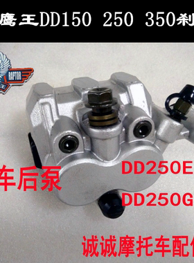 大地鹰王摩托车配件刹车泵DD250G-2N3N 250E-9AC后刹车泵后泵单泵