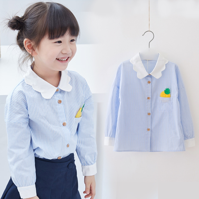 Chemise fille à manche longue - Ref 2085169 Image 1