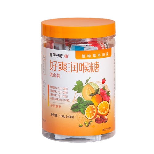 慢严舒柠好爽润喉糖108克