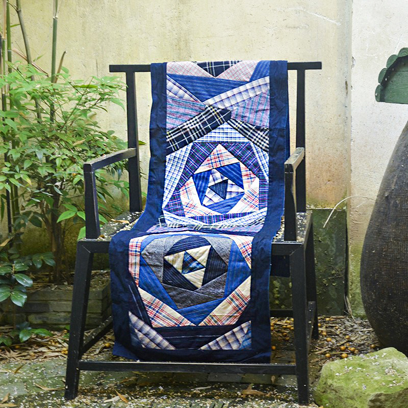 丹凤布艺中式复古家居布艺上海手织布玫瑰花拼布桌旗床旗土布柜旗,居家布艺,桌旗,淘宝优惠券,粉丝福利购,淘宝优惠卷