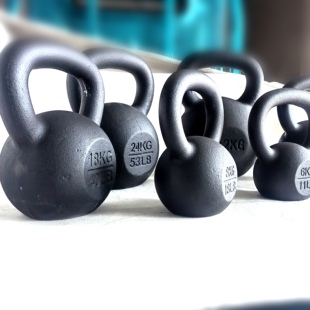 kettlebell壶铃男士健身女深蹲提臀亚铃铸铁练臂肌竞技提壶哑铃