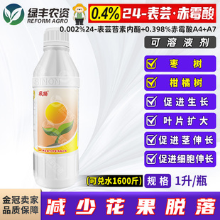 兴农飞扬24表高芸苔素内脂赤霉酸素果树保花保果药增产膨大调节剂