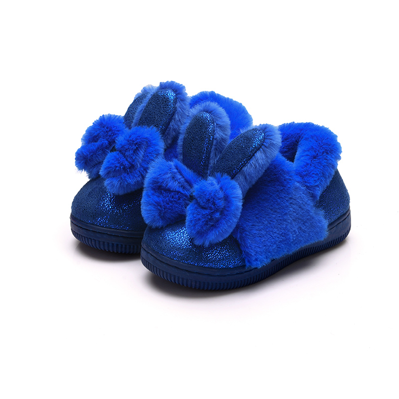 Chaussons enfants en autre pour hiver - semelle caoutchouc antidérapant - Ref 1036032 Image 4