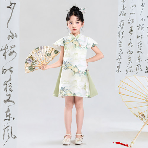 女童连衣裙2026新款夏季