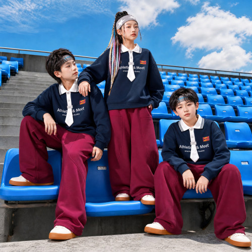 学生运动会入场班服儿童演出服