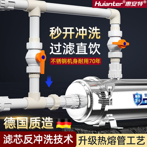 惠安特黄泥克星滤芯可手洗净水器