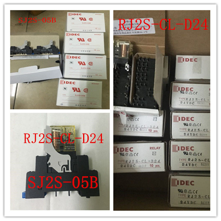 È«ÐÂÔ×°IDECºÍȪ¼ÌµçÆ÷ RJ2S-CL-D24 SJ2S-05B 2¿ª2±Õ 8½Å ÕýÆ·