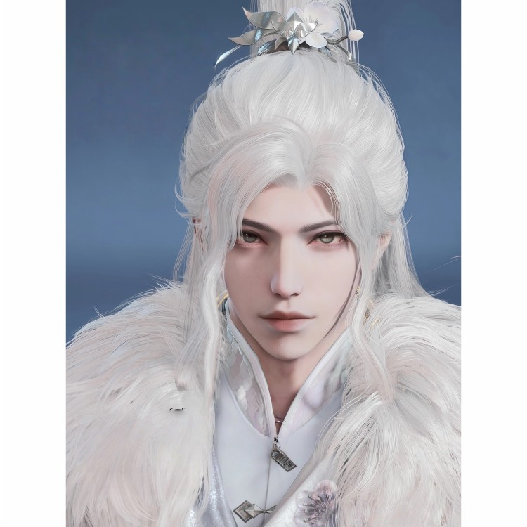 国服端游 永劫无间捏脸数据 男脸型 李寻欢 寻欢