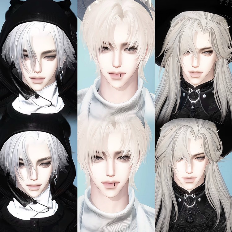 发3 默读 慢叙 謎因 悸雪 逆水寒手游捏脸男通用