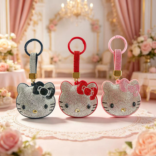 HelloKitty满钻闪钻钥匙扣