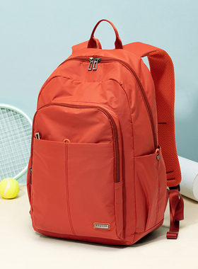 火狐双肩包女新款牛津布旅行包春户外书包女士轻便旅游大容量背包