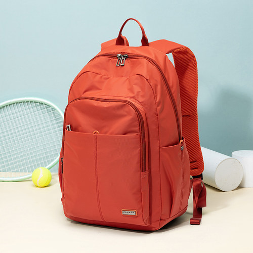 火狐双肩包女新款牛津布旅行包春户外书包女士轻便旅游大容量背包