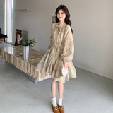 【大货】波西米亚复古连衣裙2C055-5016-P135控198，女装连衣裙，2C055