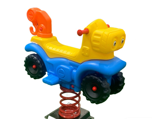 幼儿园摇马儿童弹簧跷跷板户外小区公园游乐场玩具车翘翘板