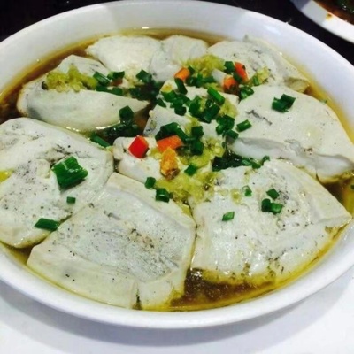 崧厦清蒸臭豆腐送菜籽油