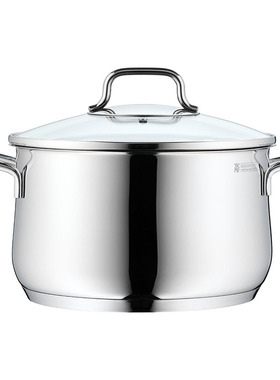 德国wmf福腾宝collier20cm3.5L 不锈钢 汤锅 炖锅带玻璃盖复合底