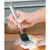 德国WMF福腾宝不锈钢耐高温厨房烘焙糕点刷硅胶刷烧烤刷油刷子